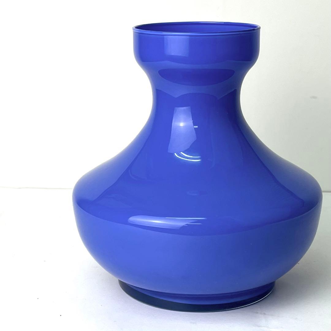 イタリア ガラス ベネチア 花瓶 フラワーベース ヴィンテージ 60s70s