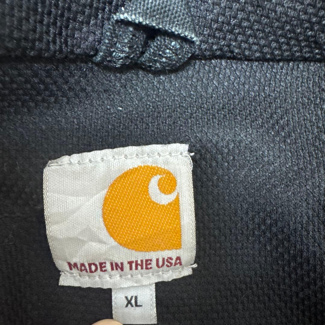 希少 Carhartt アクティブジャケット ブラック（訂正）　XL サイズ