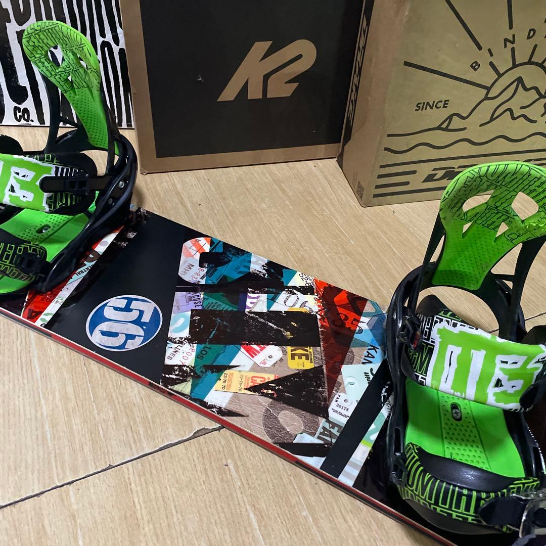 SALOMON×M3　サロモン　バインディング付スノーボードセット