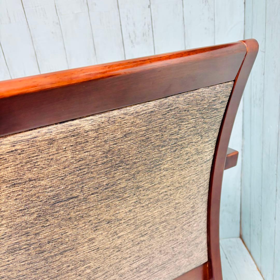 曙工芸　スタッキングチェア　二脚セット　木製　美品 ダイニングチェア　重ねる