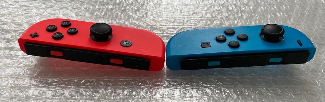 【完品】Nintendo Switch 初期型 ネオンレッド ブルー