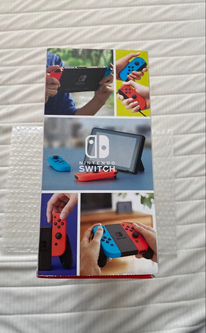 【完品】Nintendo Switch 初期型 ネオンレッド ブルー