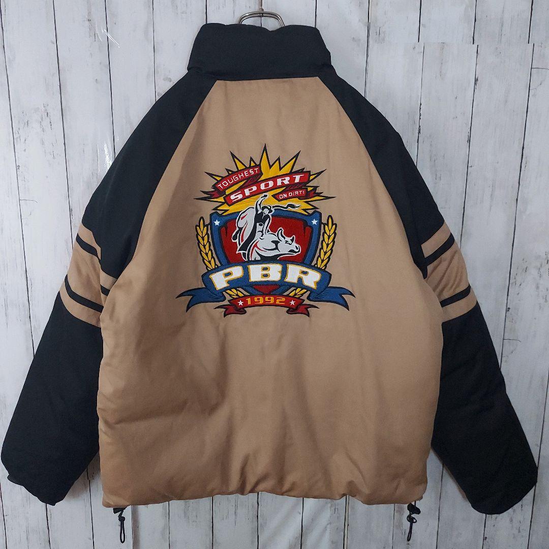 【クリップルクリーク】 PBR 90s リバーシブル ダウンジャケット L相当