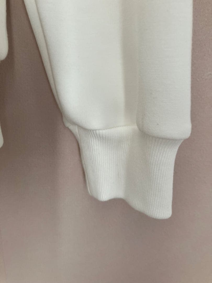 新品タグ付き PEARLY GATES フルジップ パーカー ホワイト 5