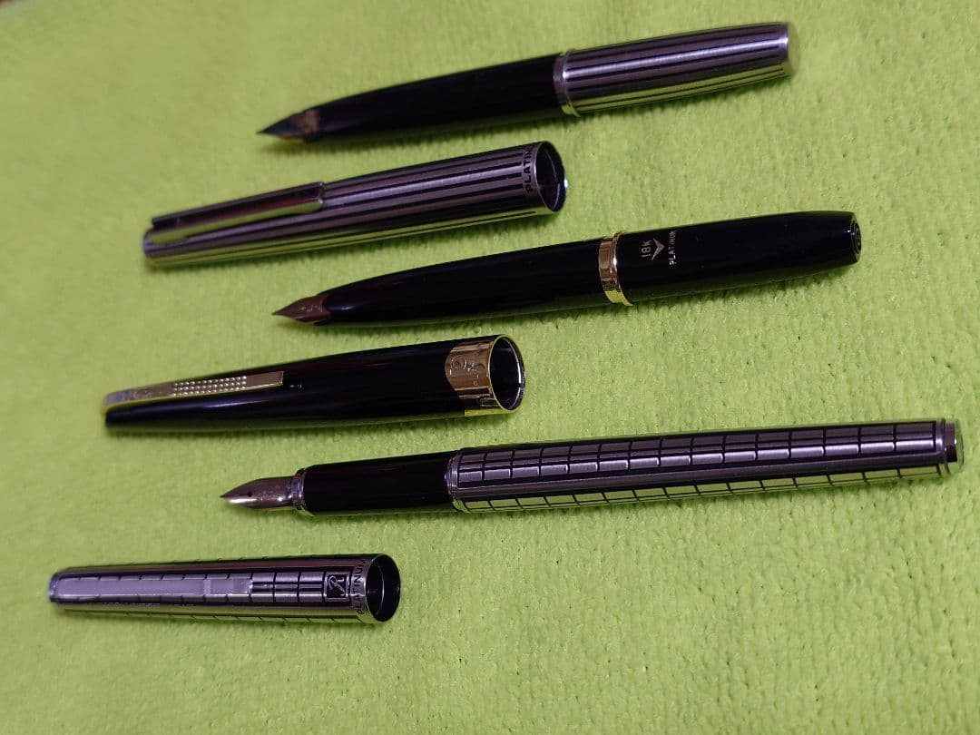k*n様 PLATINUM 万年筆 18K 2本 14K 1本 まとめ売り