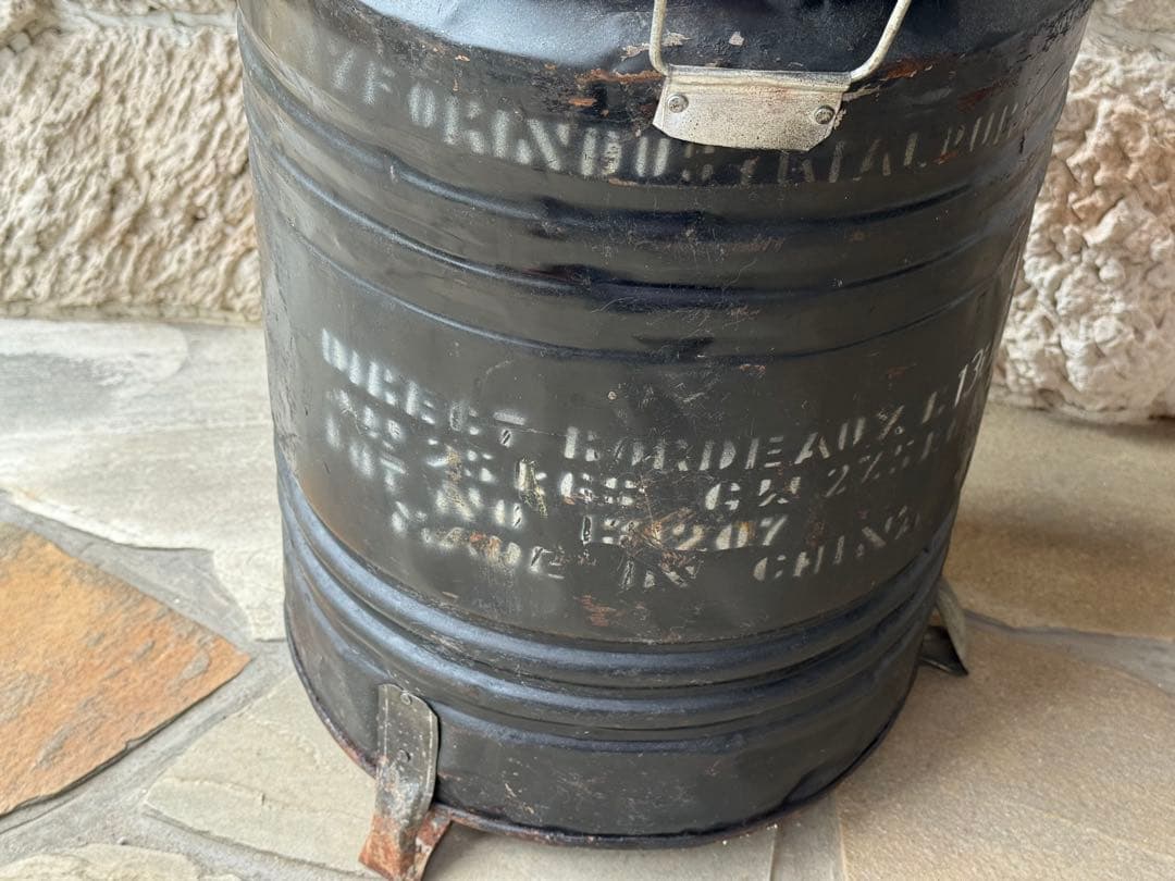 値下げ⭐︎ビンテージ　ペール缶　インダストリアル