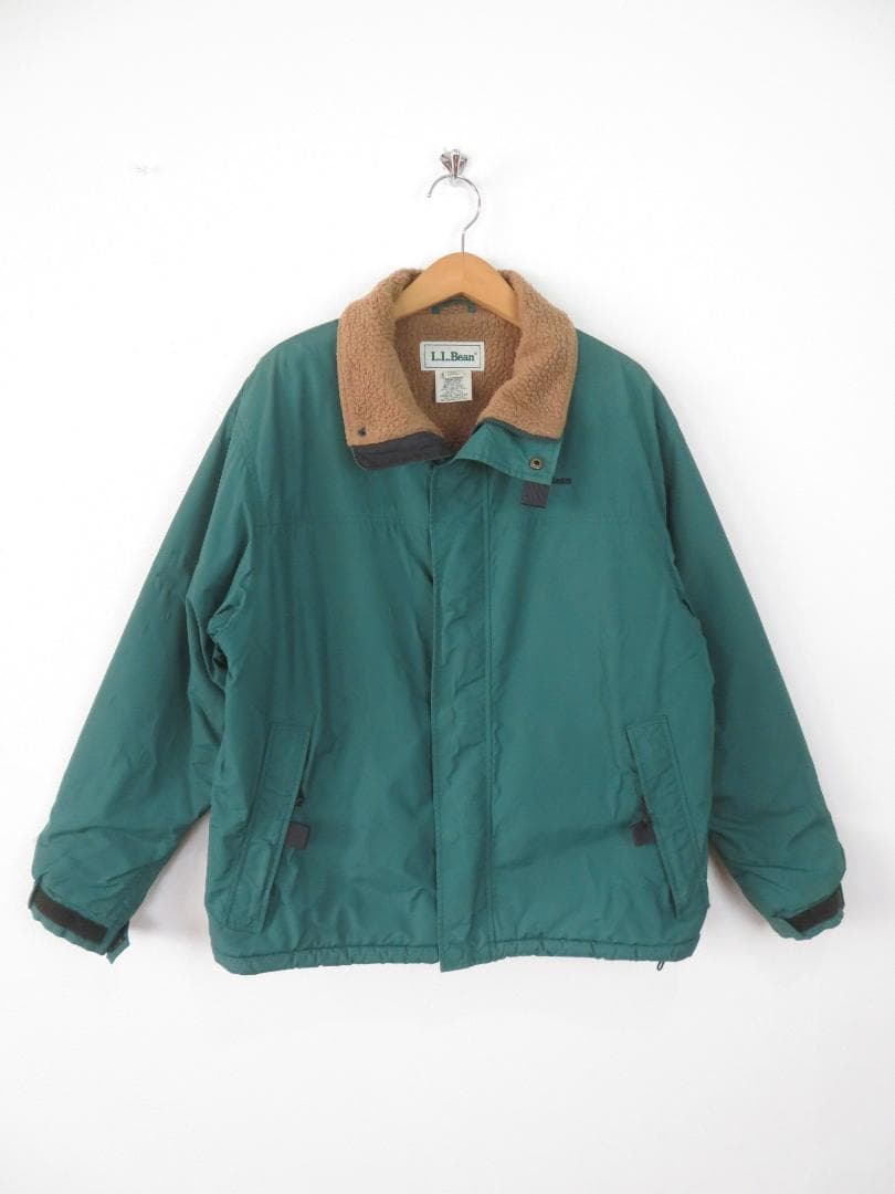 90s LLビーン ゴアテックスシンサレート中綿ナイロンフリース ジャケット M