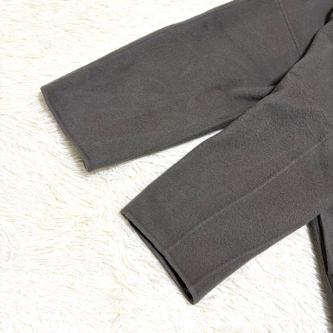 希少 プルミエアロンディスモン ダブルビーバー　ショール リバーコート 36