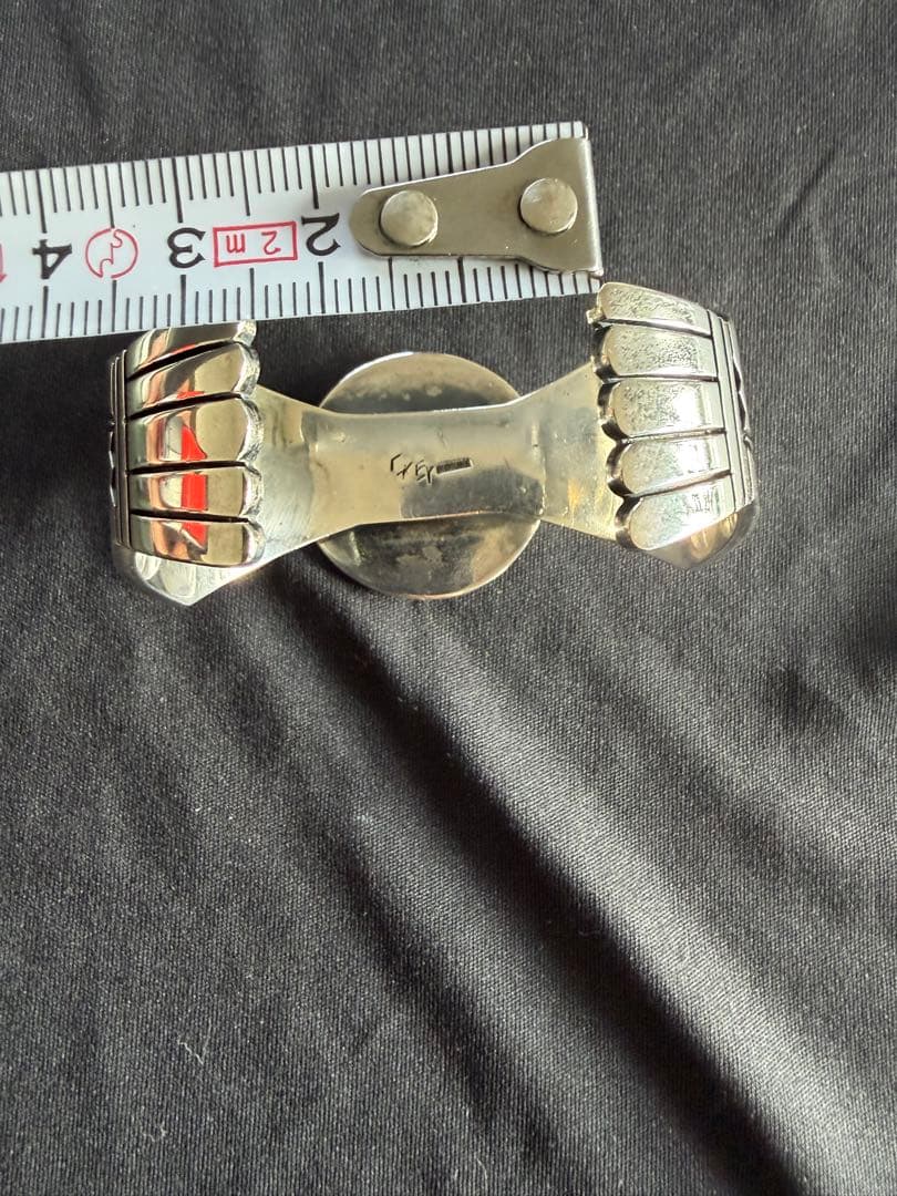 ホピ族 ゲーリー・ヨヨキ Gary Yoyokie オーバーレイ バングル