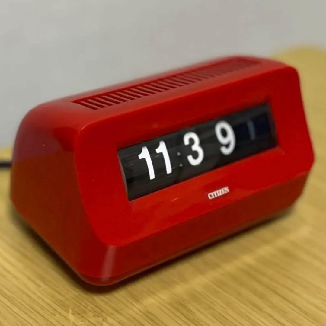 【メンテ済・動作正常】レア CITIZENドラムクロック DK703