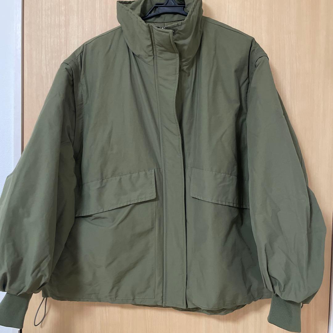 ★新品★【軽くて暖かい/マルチウェイ】BIGポケットスタンドワークアウター