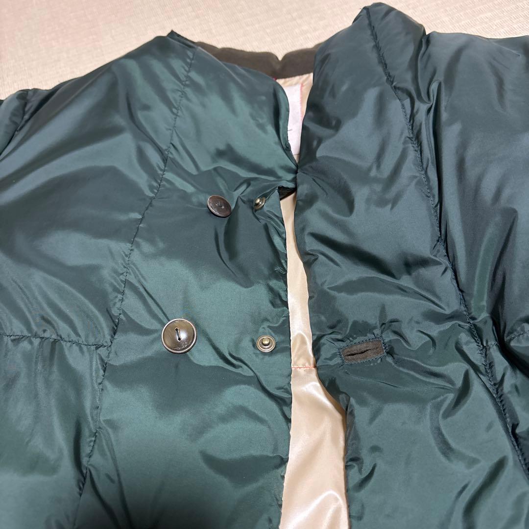 PAL' LAS PALACE レディースダウンコート ダークグリーンサイズ2