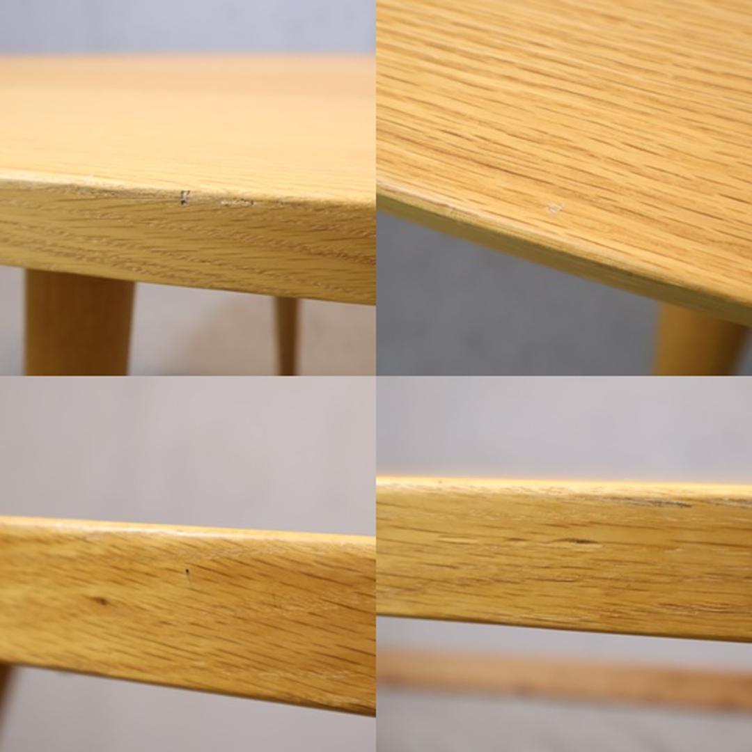 KASHIWA 柏木工 オーク材 ダイニングテーブル 楕円 オーバル 机 楢材