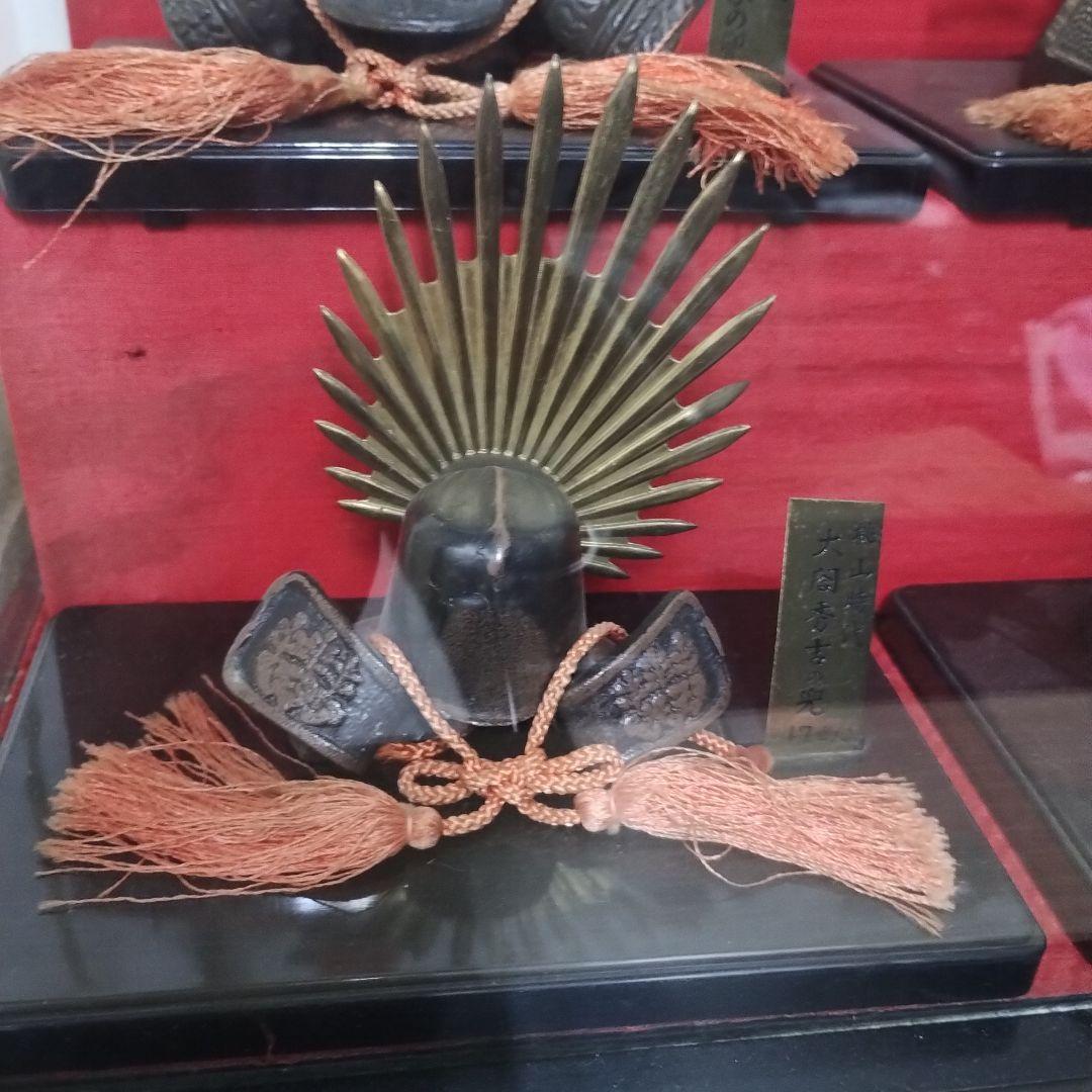 五月人形セット 金属製 兜