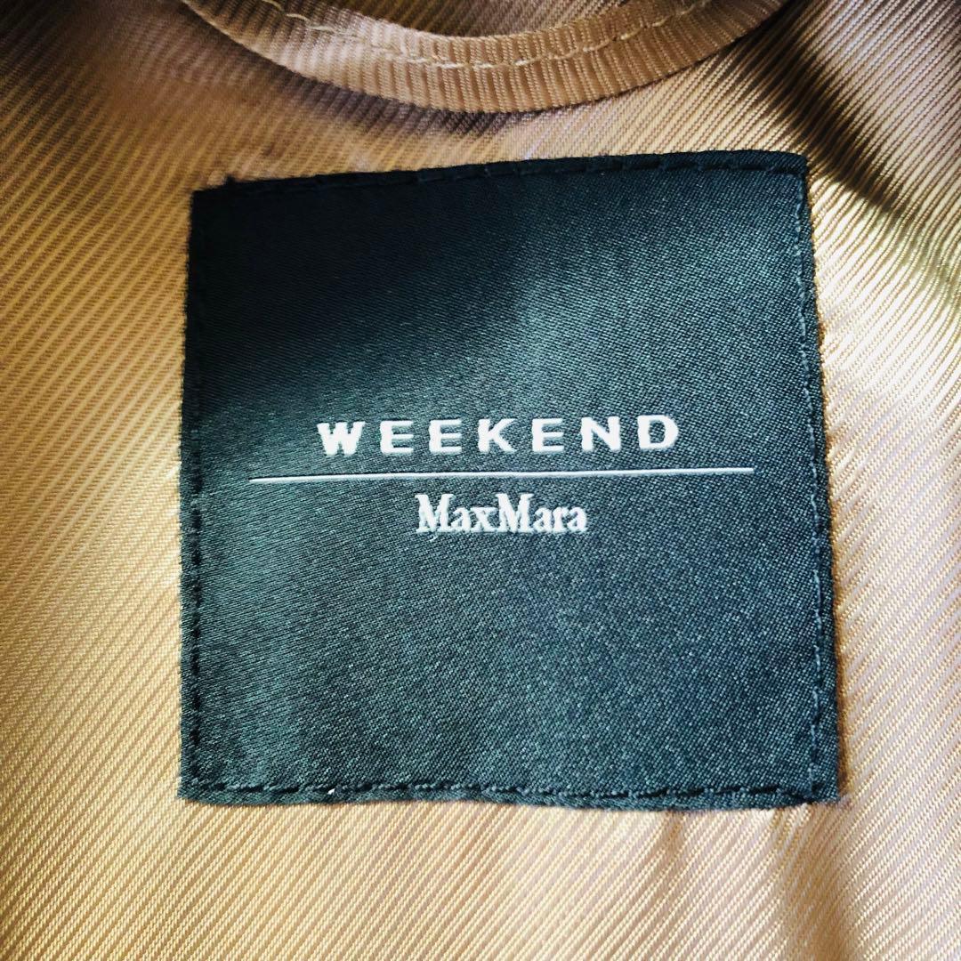 現行✨着用1回 マックスマーラ ベルテッドコート カシミヤ100% キャメル S