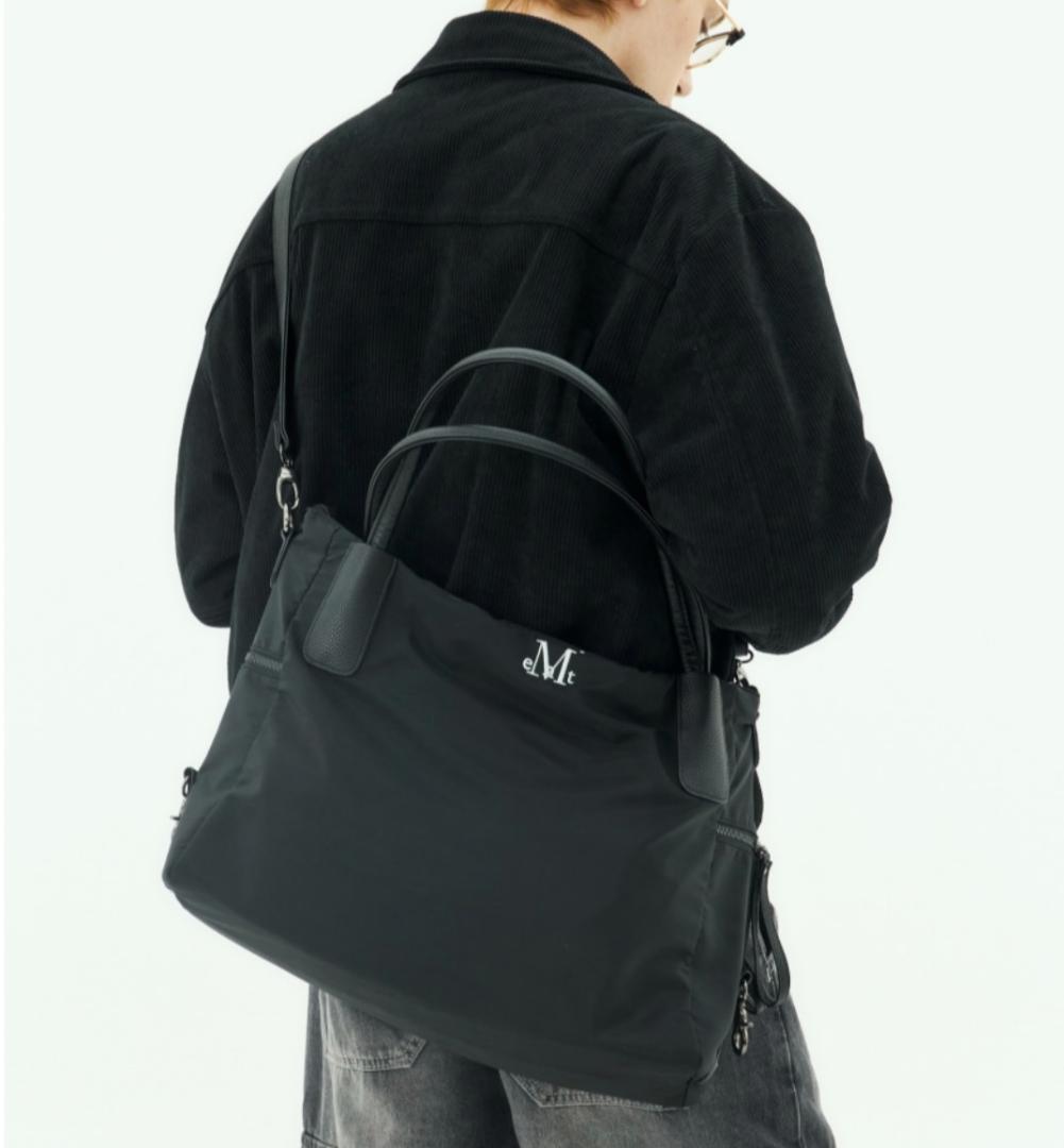 韓国発☆新品☆MUCENTムセント　4Way ナイロントートバッグ　大容量