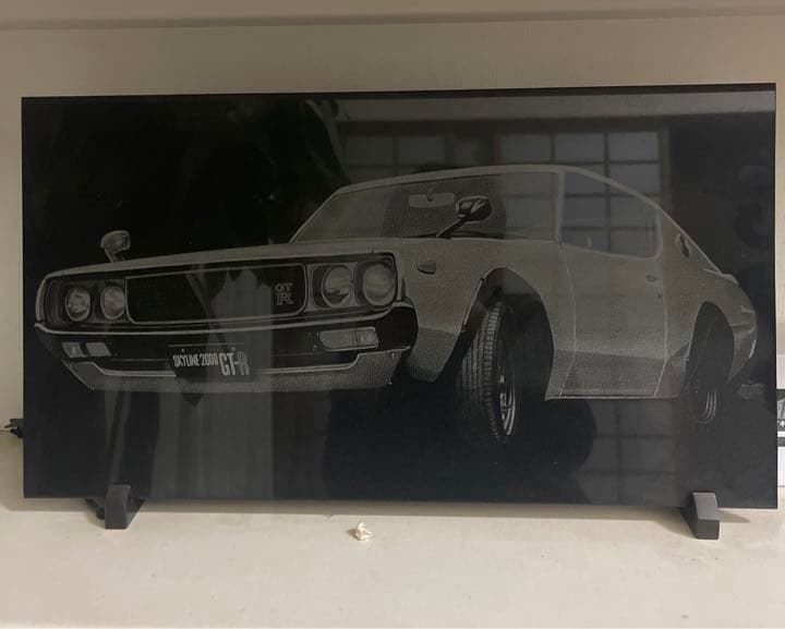 スカイライン　ケンメリ　gtr ガラスインテリア