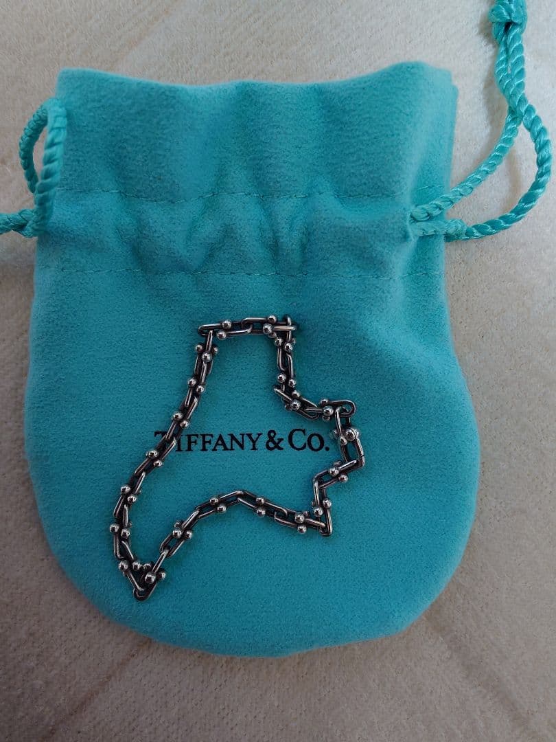 ◎みに。◎　Tiffany ハードウェア マイクロリンク ブレスレット