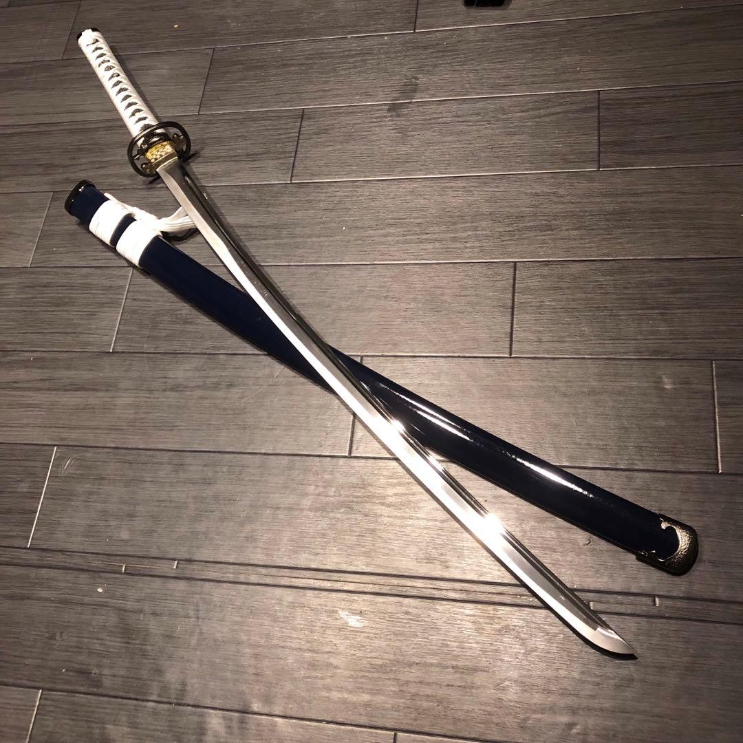 最高級模造刀　関の刀匠作　名刀　高級居合刀　樋入刀身　長谷部　織田信長拵え　岐阜