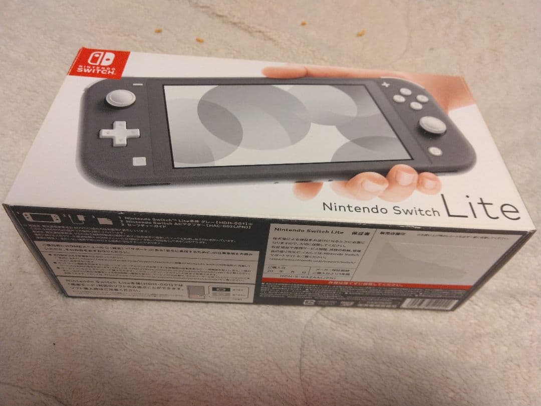 スイッチライトグレー2019年モデル