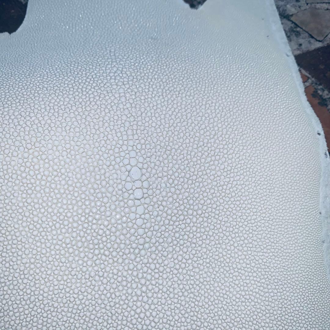 16)エイ革 鮫革 鮫皮 stingray ガルーシャ スティングレイ