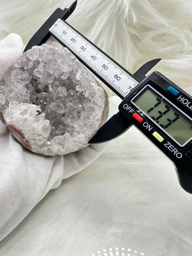 ホワイトアメジスト クラスター 超美品！ 1098