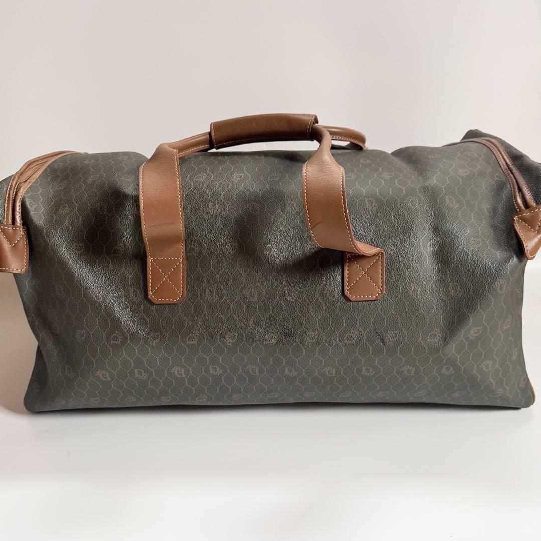 大容量　クリスチャンディオール　ハニカム柄 総柄　ボストンバッグ 旅行バッグ