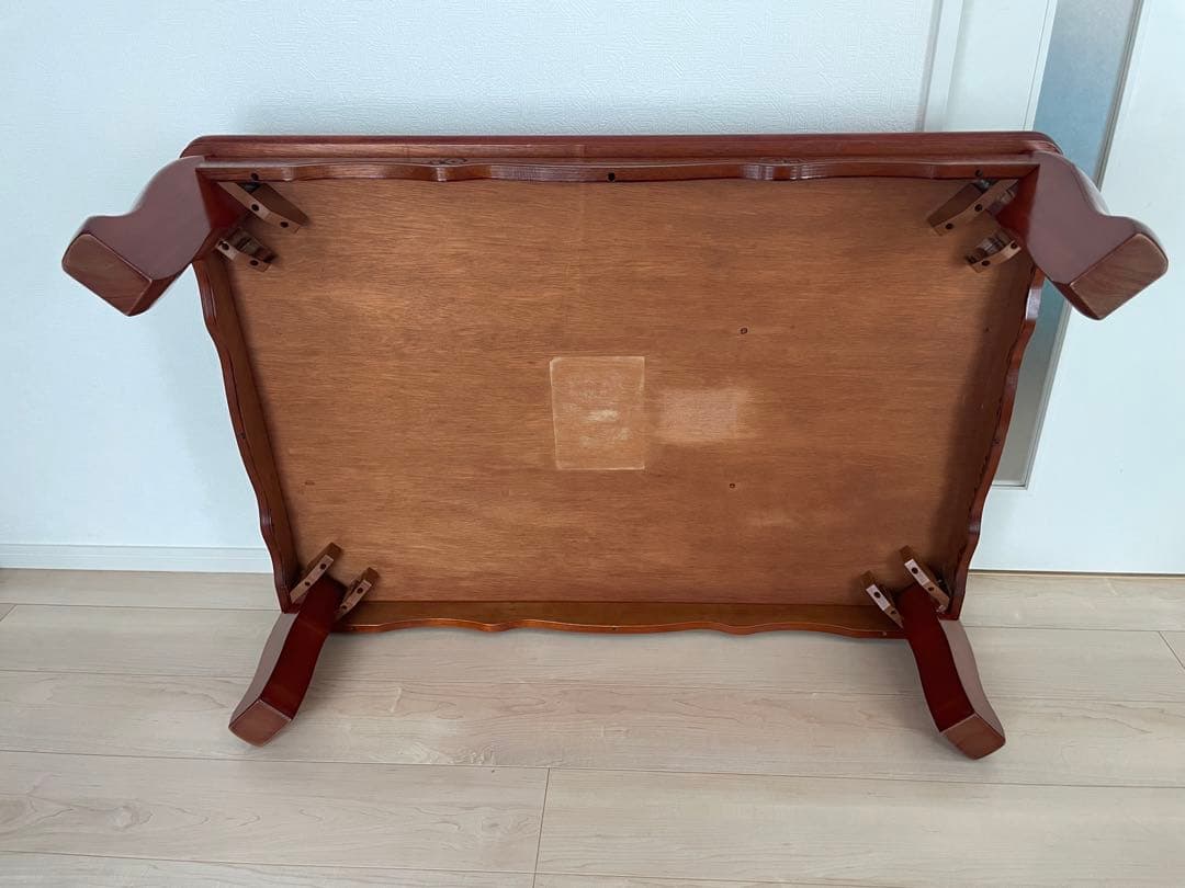 【美品】 家具 折りたたみ可 座卓 ローテーブル 天然木