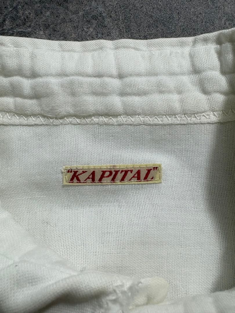 KAPITAL '刺し子ステッチ' L/S shirt Japan made