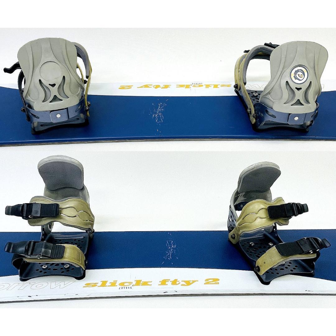 morrow SLICK FTY 2 150cm モロー バインディング付き