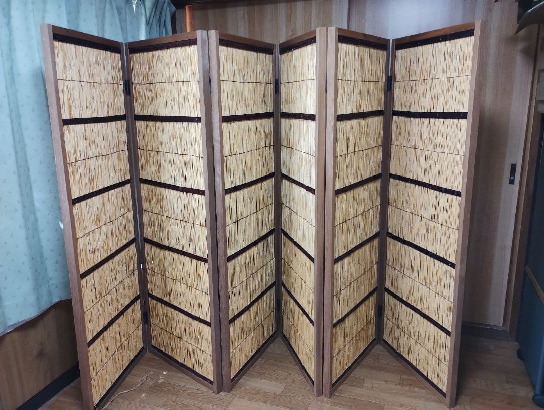 ６連衝立【和風パーテーション】