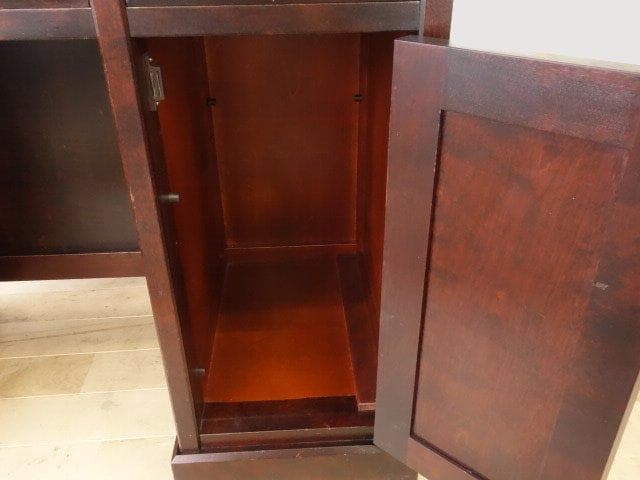 北海道民芸家具　ドレッサーデスク　 再塗装済　ＵＳＥＤ