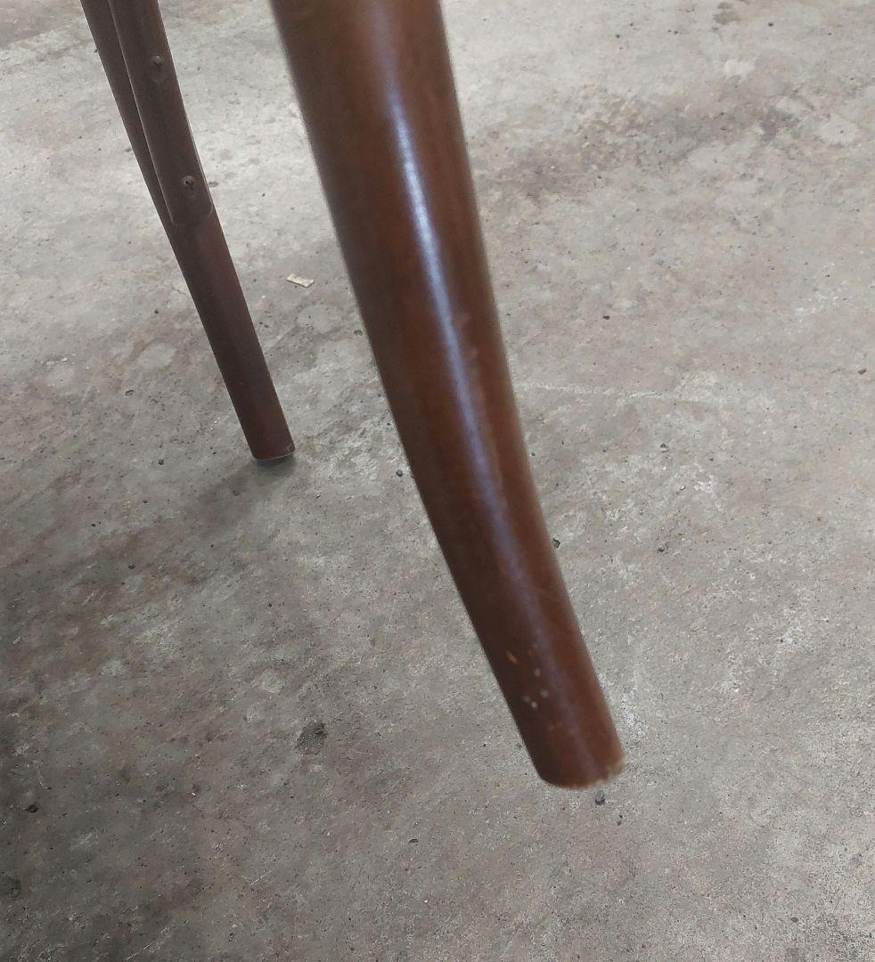 ヴィンテージ レトロ 秋田木工 ベントウッドチェア 曲木チェア 藤編み カフェ