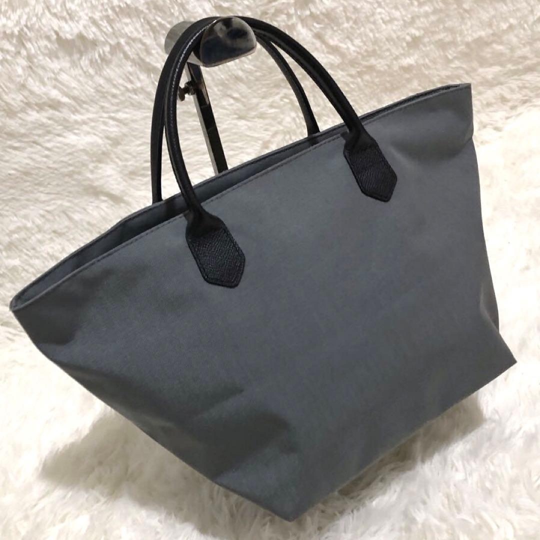 新品同様✨エルベシャプリエ　1407c ハンドバッグ ハンドル舟型トート