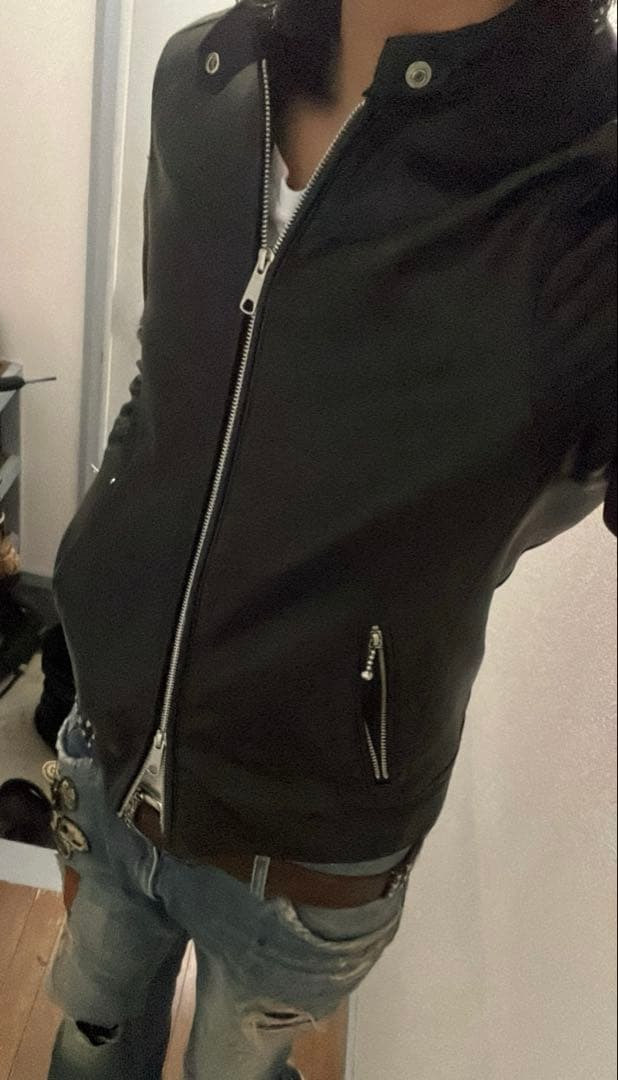 ジャケット・アウター buffalo bobs lamb leather jacket