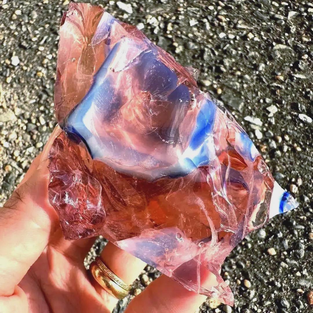 年末限定価格✴︎188gクリアピンク&ミルキーブルー アンダラ・シエラネバダ産