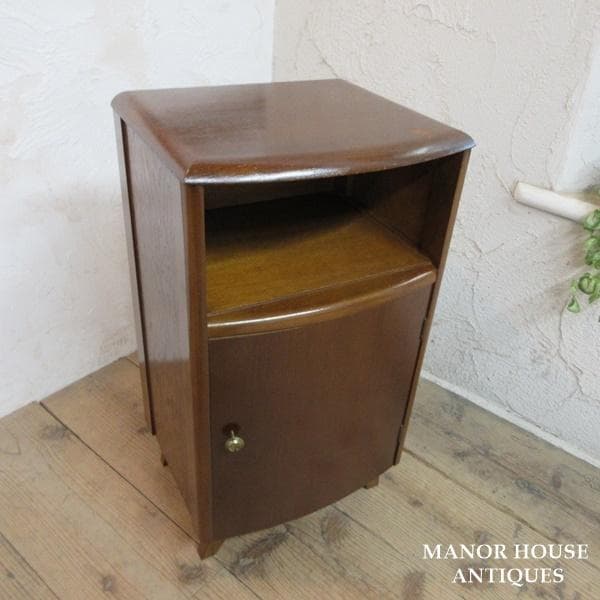 イギリス アンティーク 家具 サイドキャビネット ナイトテーブル 6862d