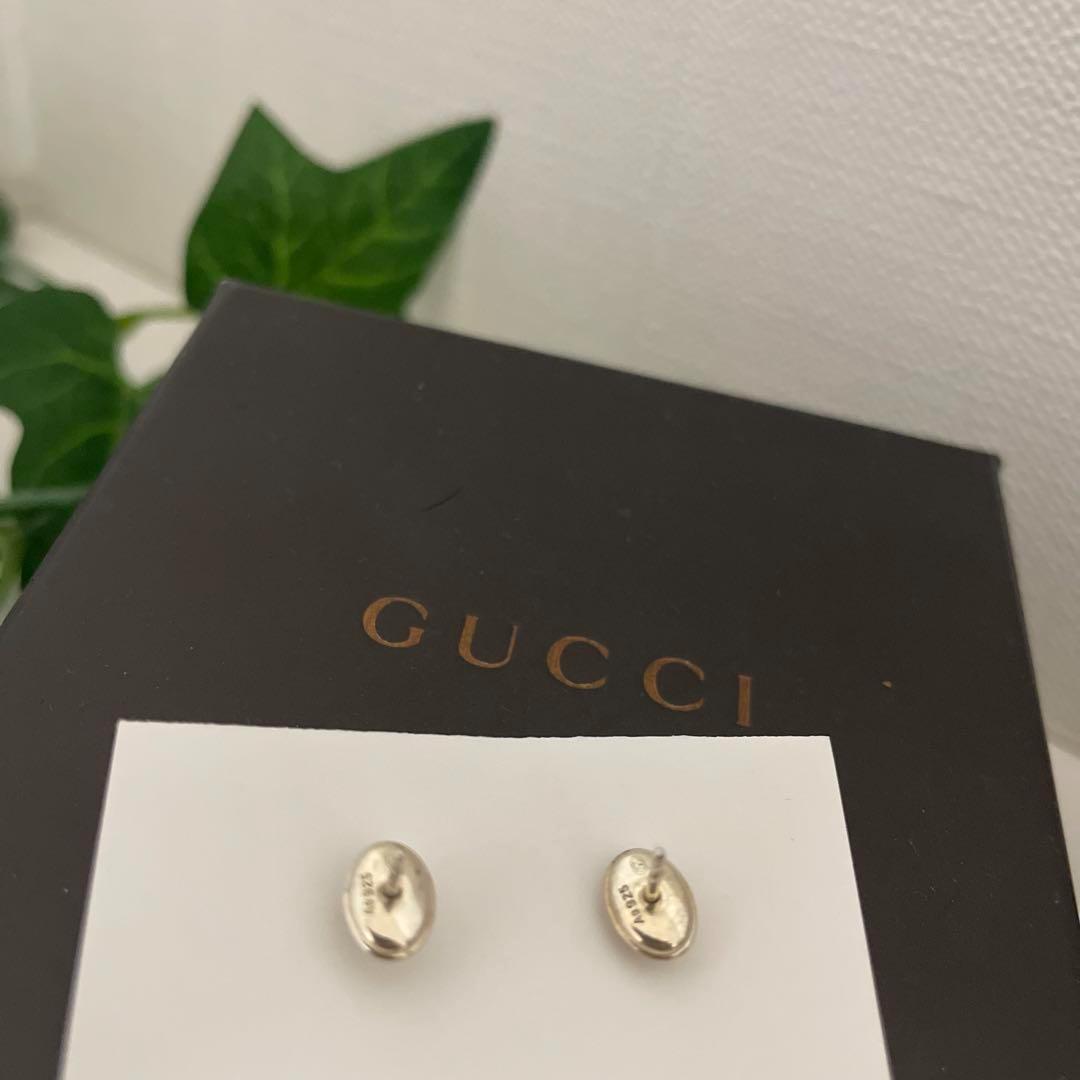 洗浄済✳︎ グッチ　ハートピアス