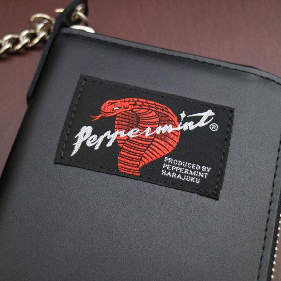 総革コブラタグ ウォレットチェーン付き PEPPERMINT 東京ペパーミント