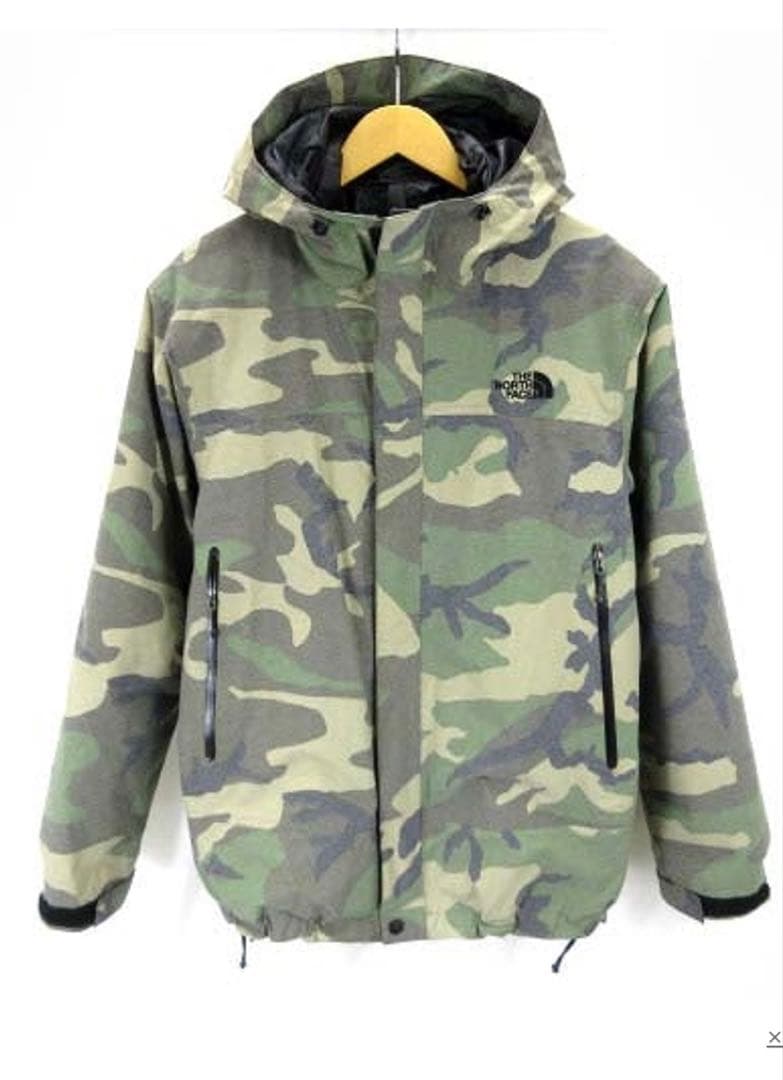 THE NORTH FACE カモフラージュ マウンテンパーカー　迷彩