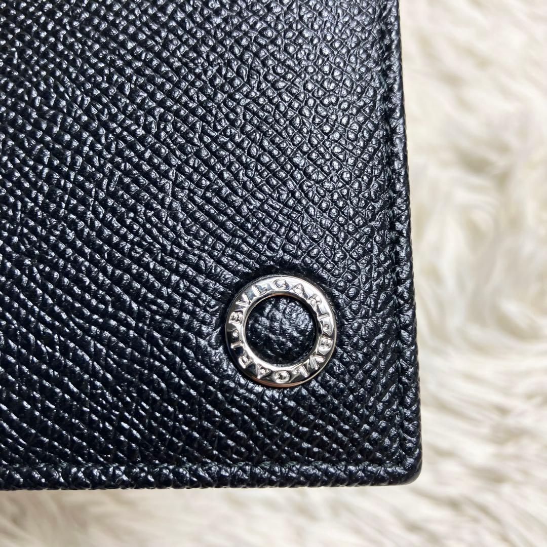 【未使用】ブルガリ 折り財布 ビーゼロワン レザーブラック IC搭載