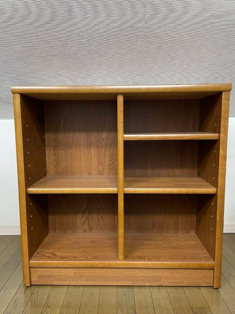 小島工芸　本棚・書棚　ウォールモカ　ブラウン　ブックシェルフ　稼働棚