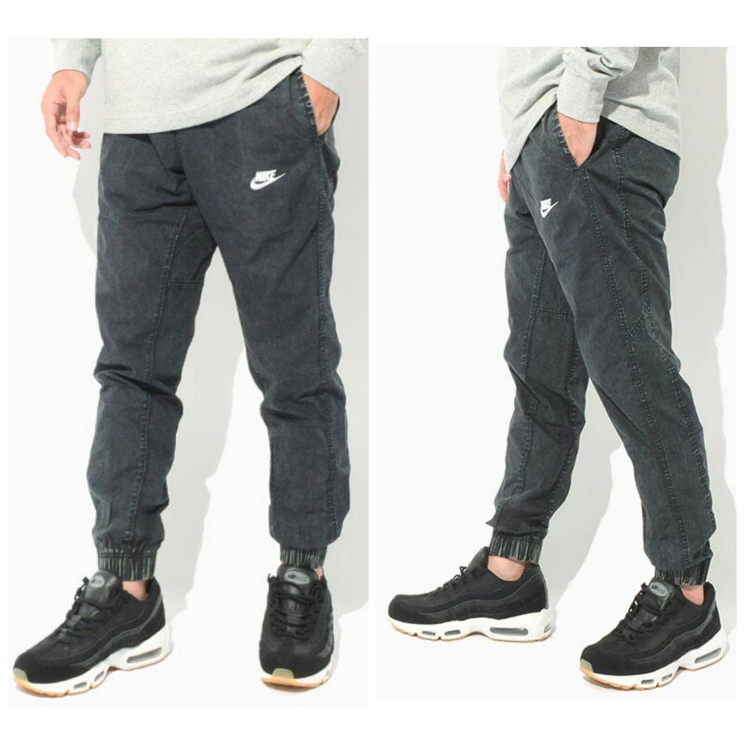 ナイキ RV ウーブン イージー ジョガーパンツ BK 新品 M