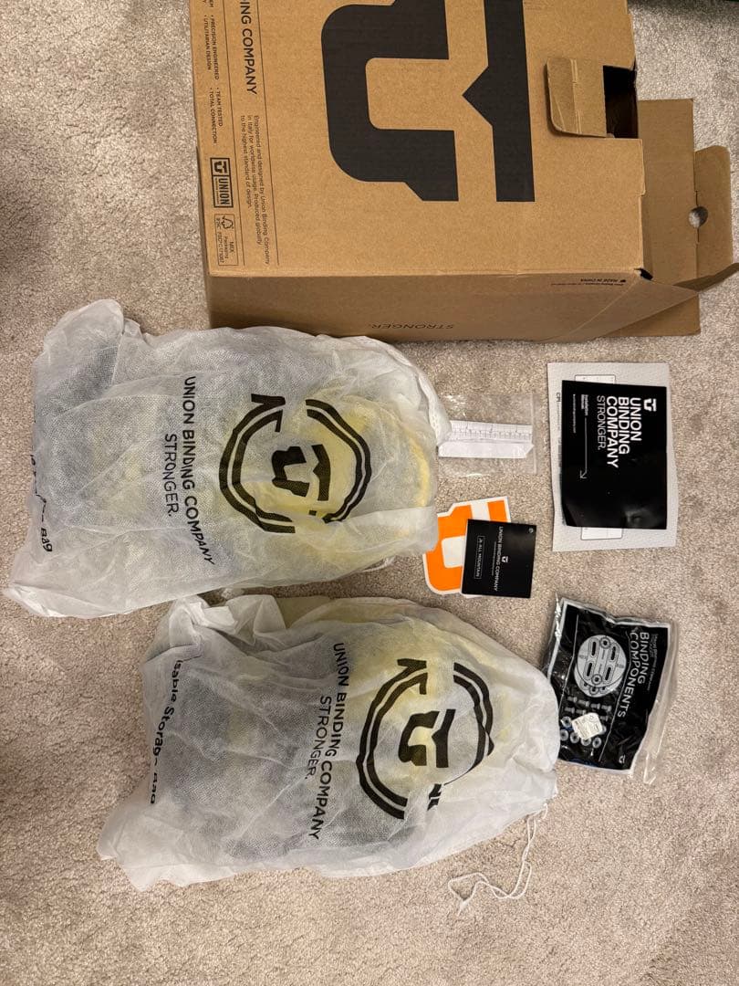 美品✨UNION ユニオン　FORCE フォース　イエロー　22/23モデル　M