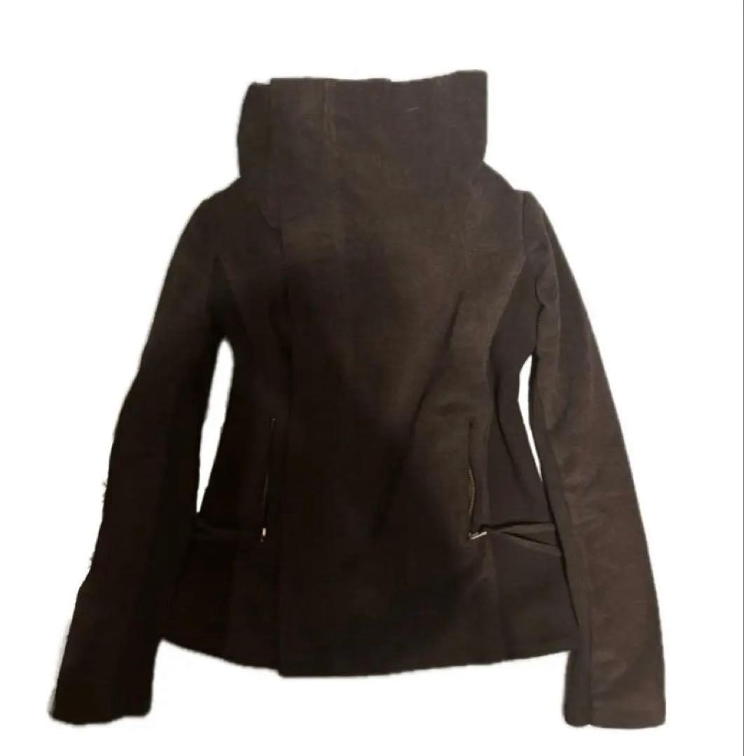 変形 モード archive ハイネック 短丈 ジャケット