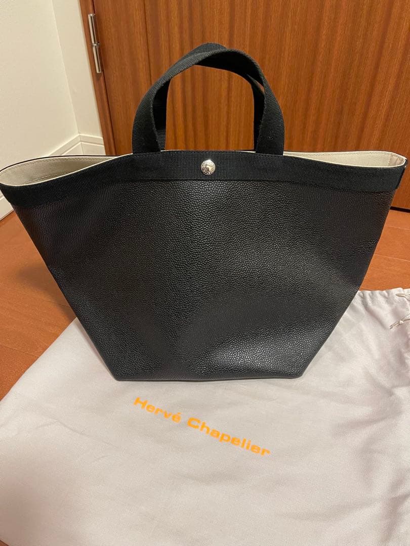 Hervé Chapelierエルベシャプリエ⭐︎ 725GP黒Lトート