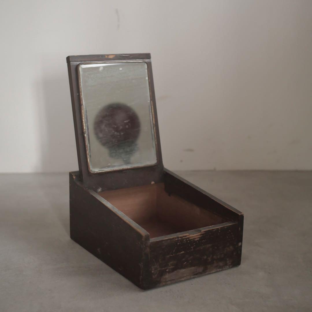 鏡台　ドレッサー　鏡　化粧　店舗什器　古家具　古道具　アンティーク　昭和レトロ