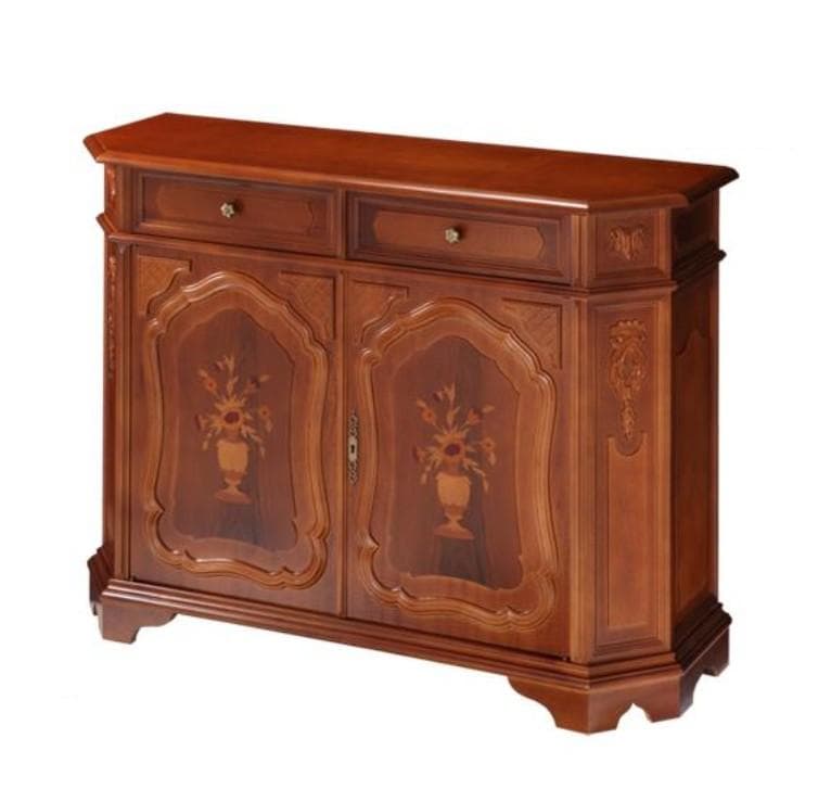 NMU ITA　収納家具　ブラウン　サイドボード　幅124