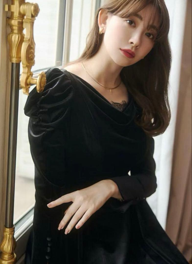 ワンピース Majestic Velour Dress herlipto