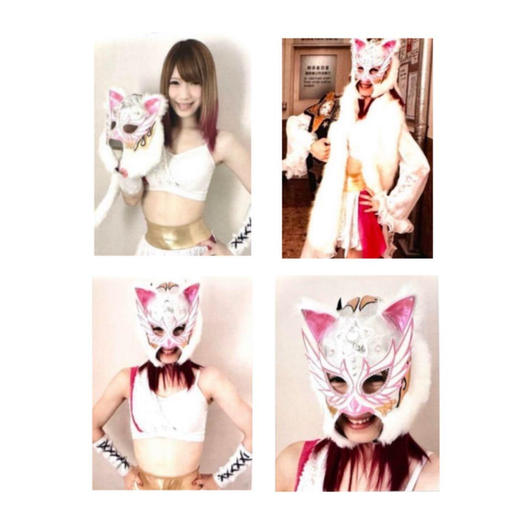 スターダム 鹿島沙希 実使用マスク 直筆サイン STARDOM 女子プロレス